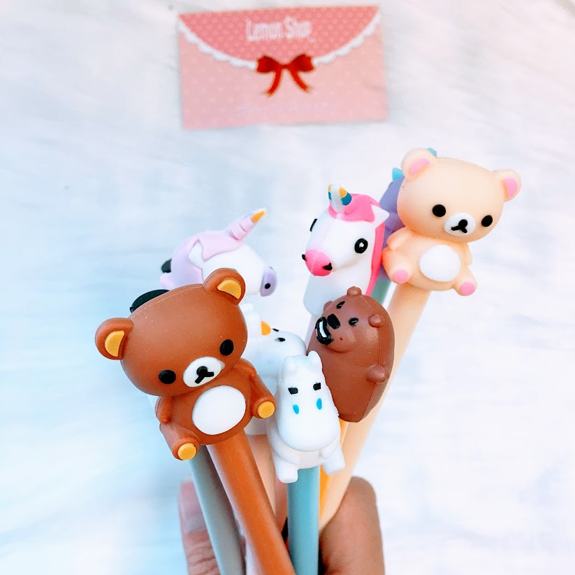 bút bi gel cartoon cute